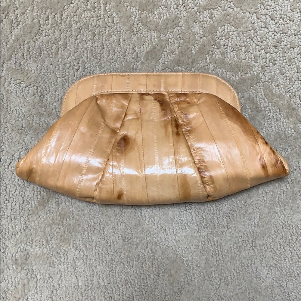 Lauren Merkin distressed clutch